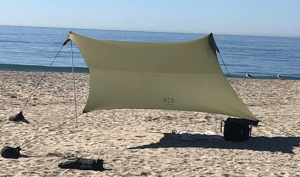 Beach Tent Canopy Sunshade with Sand Anchor Y47970
