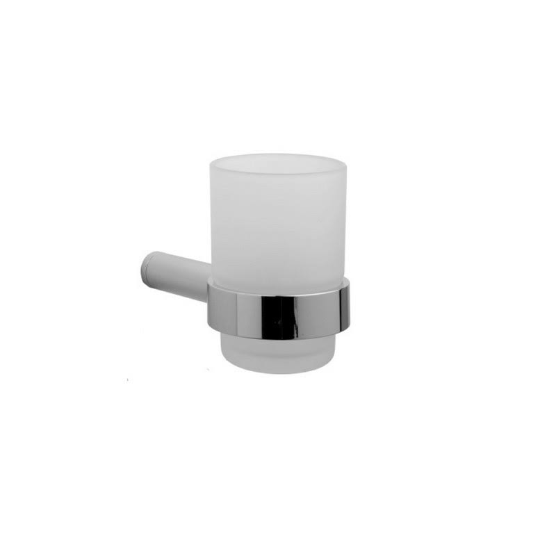 Tumbler and Holder - Satin Chrome Z391