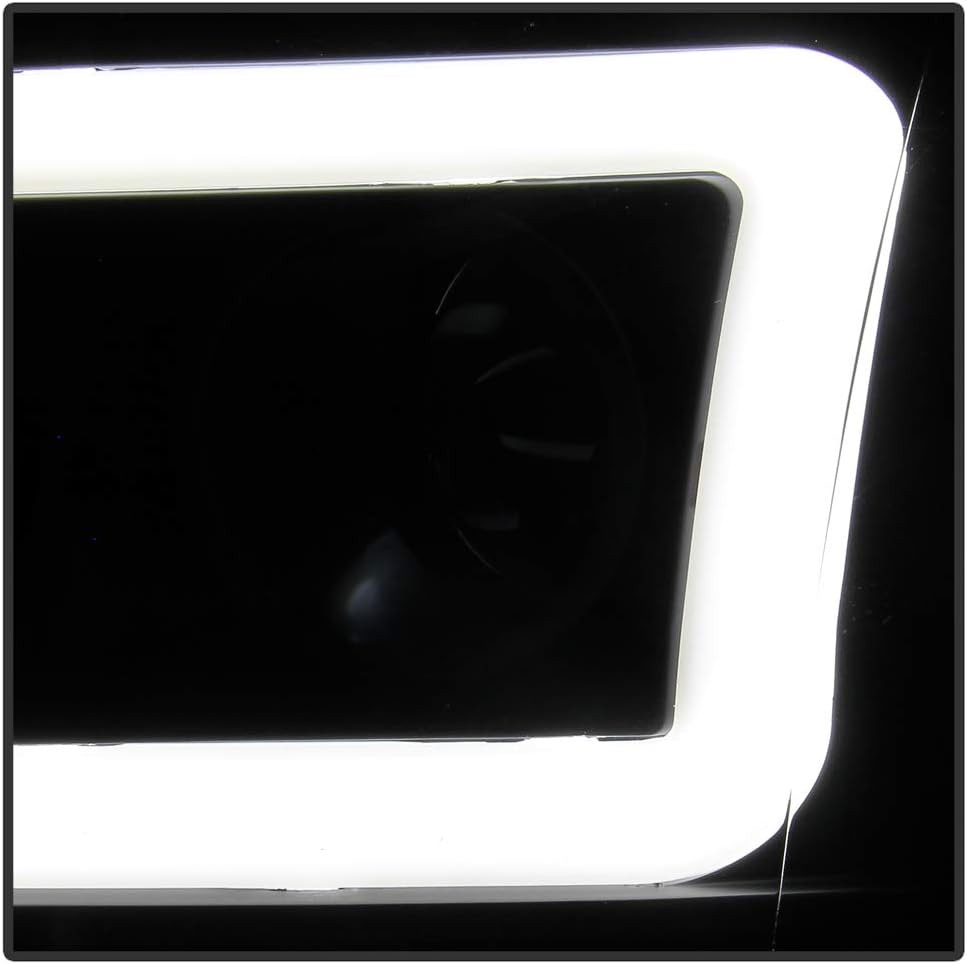 Black Housing LED Projector Headlights Pair E545245