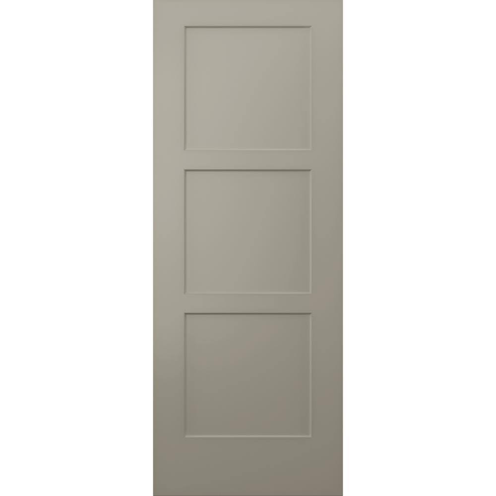 Desert Sand Paint Smooth Solid Core Molded Composite Interior Door Slab L263