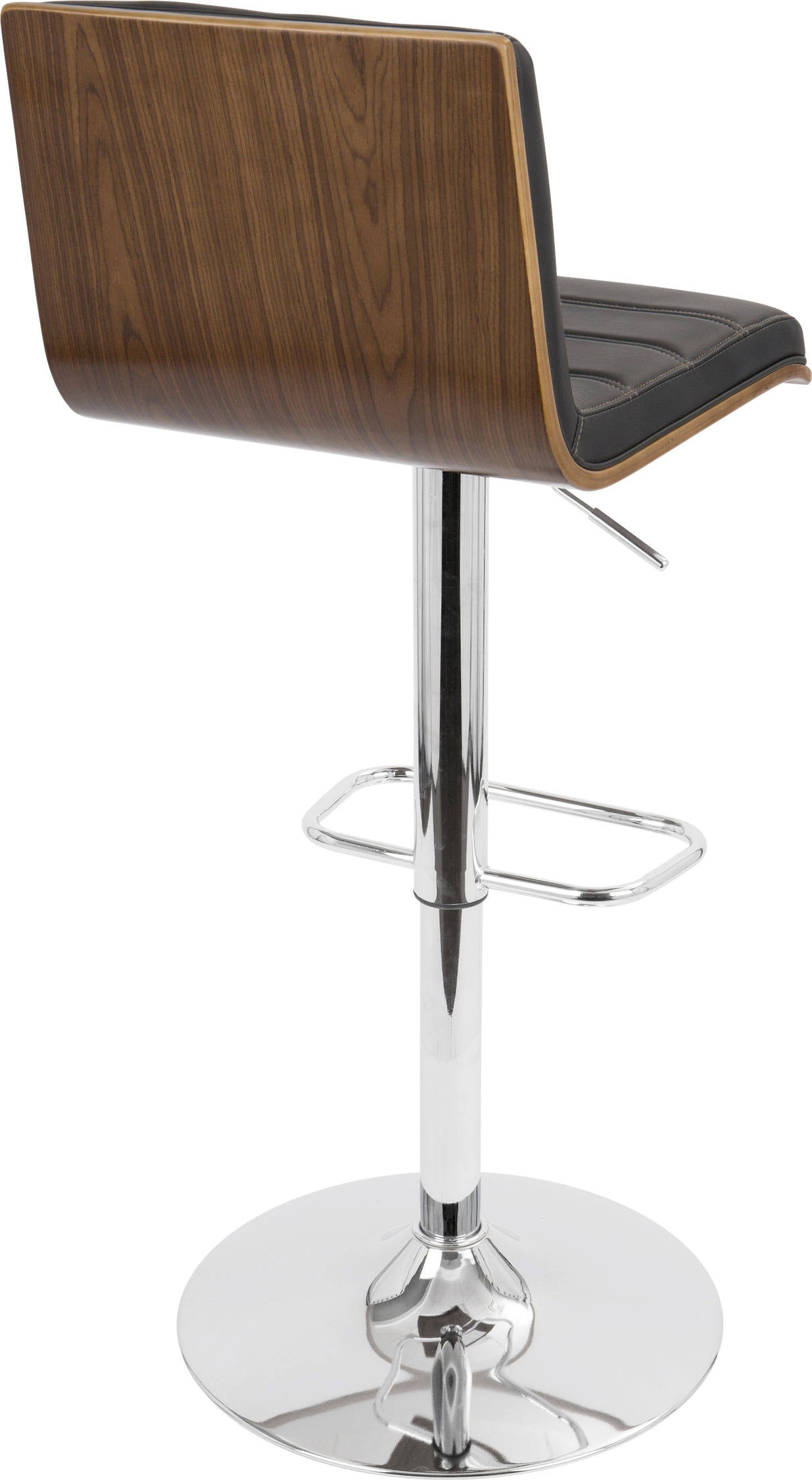 Walnut/Black Barstool J531