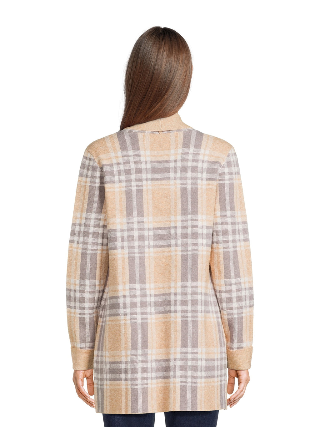 Open Front Cardigan Sweater with Long Sleeves M997038