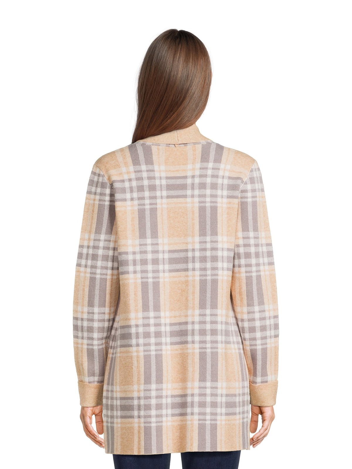 Open Front Cardigan Sweater with Long Sleeves M997038
