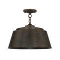 Semi Flush Mount Light, Nordic Grey H168870