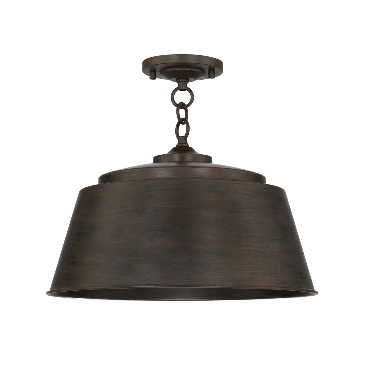 Semi Flush Mount Light, Nordic Grey H168870