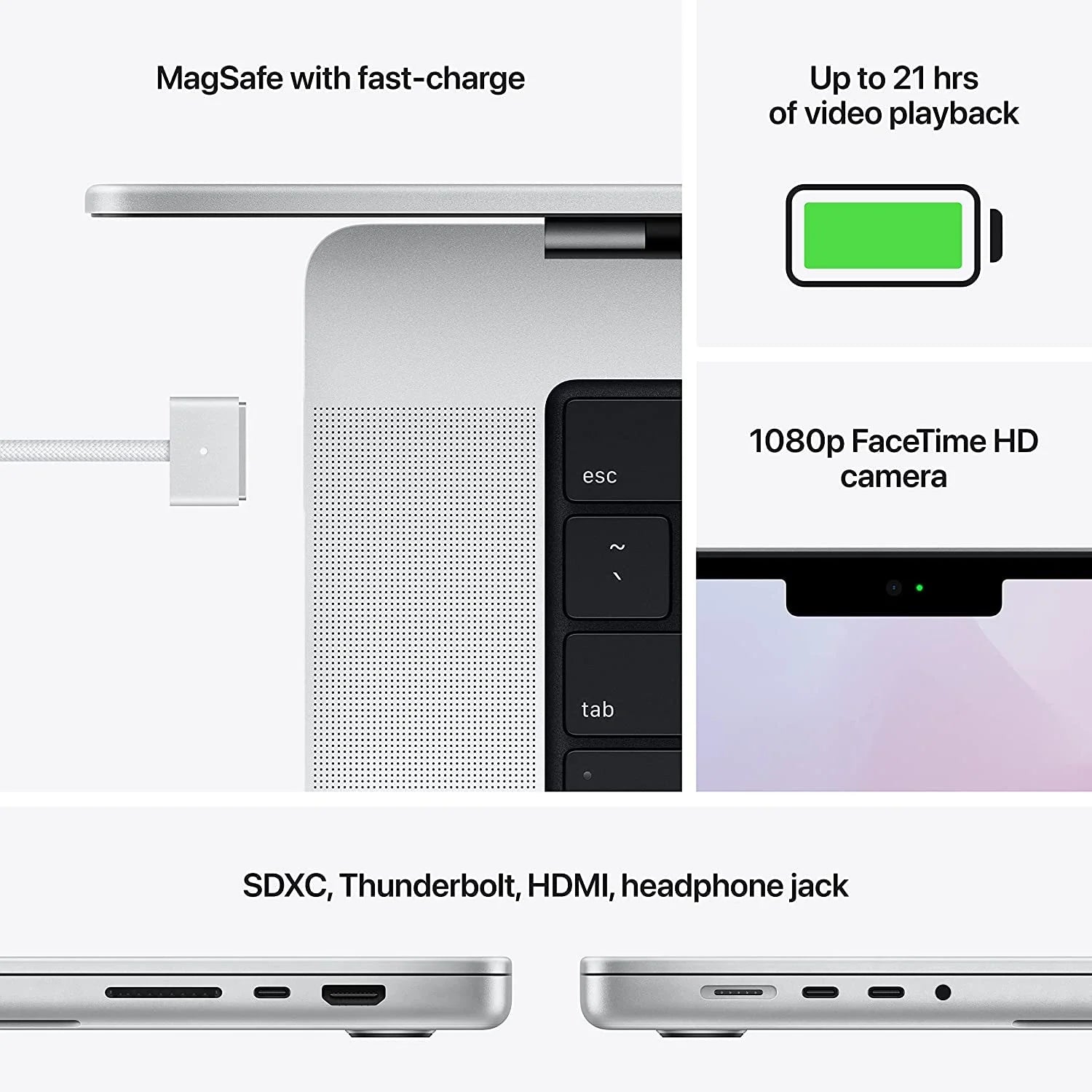 Refurbished MacBook Pro 16 inch 32GB RAM 1TB SSD Silver F698504