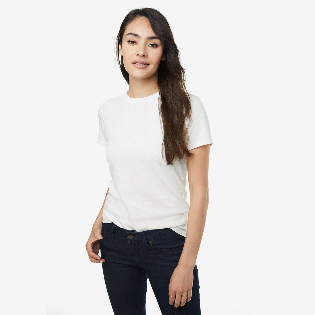 Slub Crew T-Shirt (Size: S) K7660