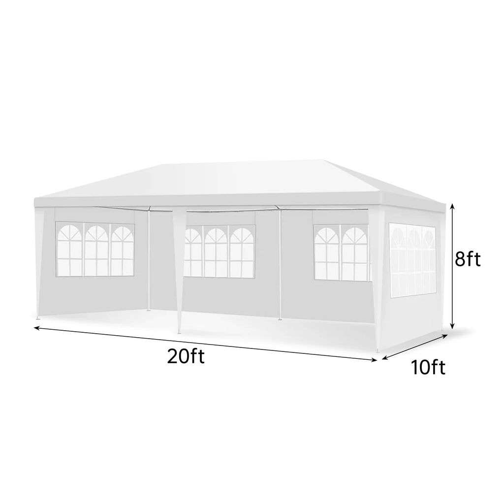 White Party Tent Canopy Shelter K485