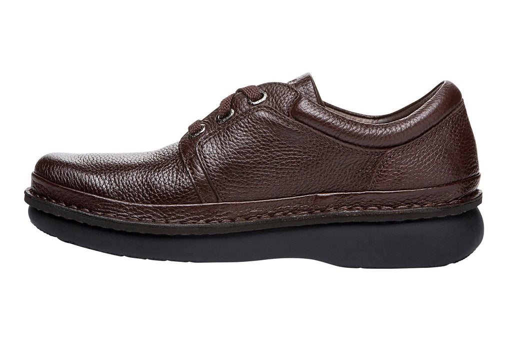 Brown Grain Leather Shoes H946