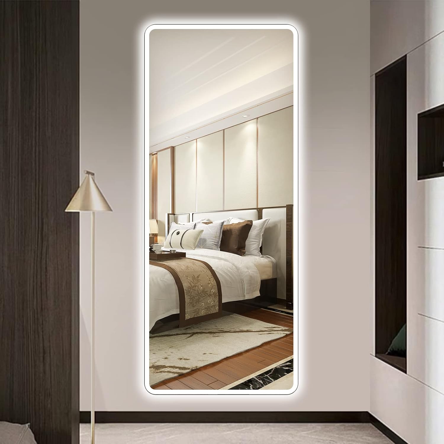47x22 Full Length LED Wall Mounted Mirror F427836