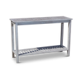 Silver Gray Eucalyptus Console Table Z42266
