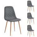 Gray Metal Side Chair K2601