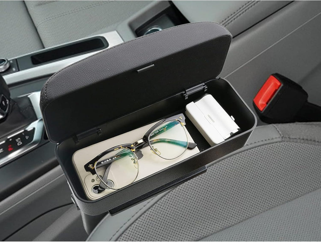 Beige Universal Car Center Console Armrest Cushion D79362