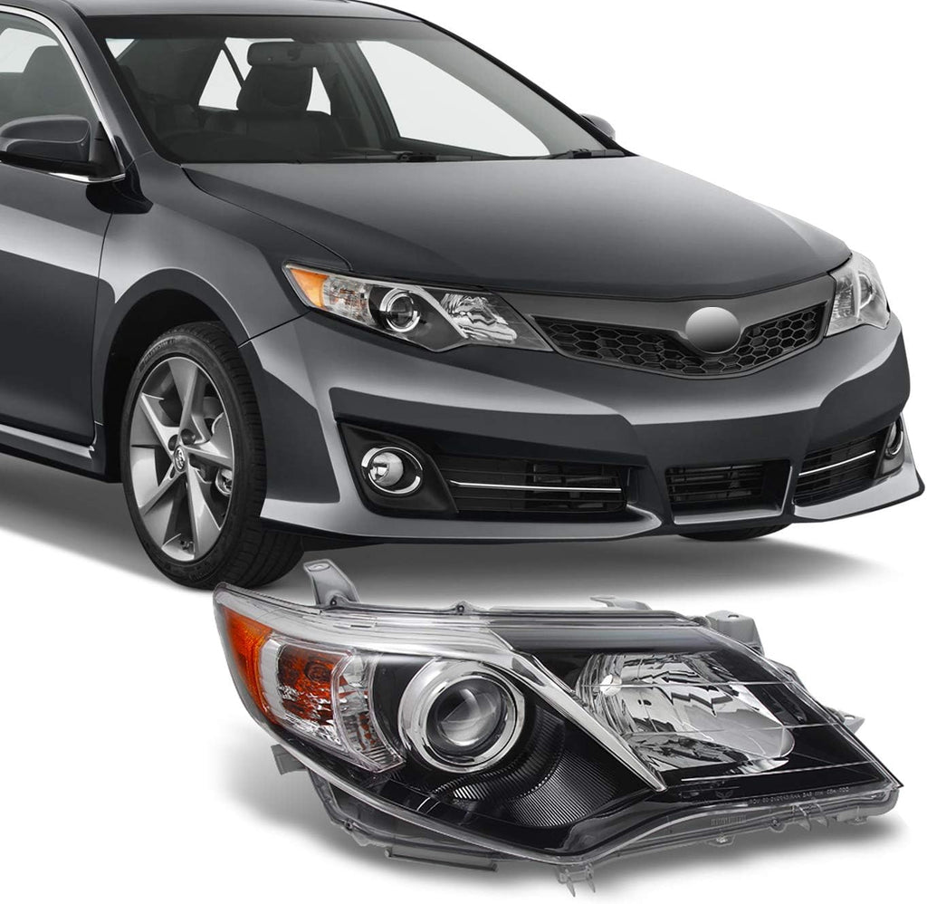 Black Projector Headlights Lamp Driver Left Passenger Right U942209