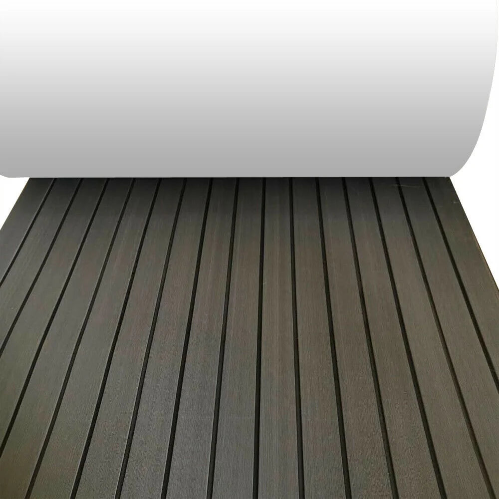 EVA Foam Faux Teak Boat Decking Sheet Marine Yacht Flooring Mat 35.4" X 94.5" A2914