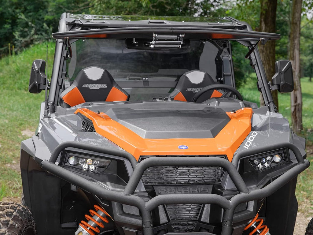 Heavy-Duty Scratch Resistant Flip Windshield M6982