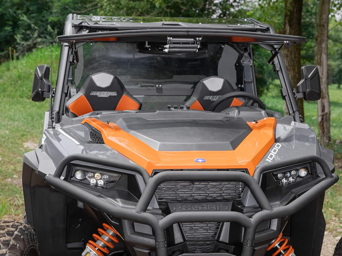 Heavy-Duty Scratch Resistant Flip Windshield M6982