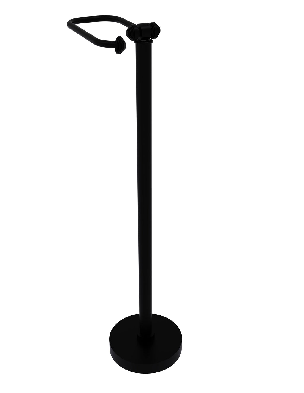 Matte Black Free Standing Toilet Tissue Holder R3429