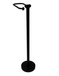 Matte Black Free Standing Toilet Tissue Holder R3429
