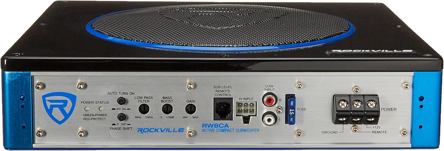 600 Watt Powered Car Subwoofer H757