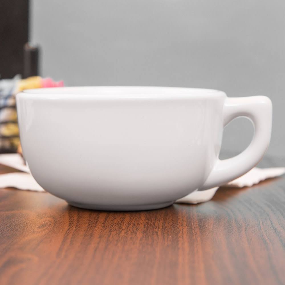 Cappuccino Cup 14oz White U510447