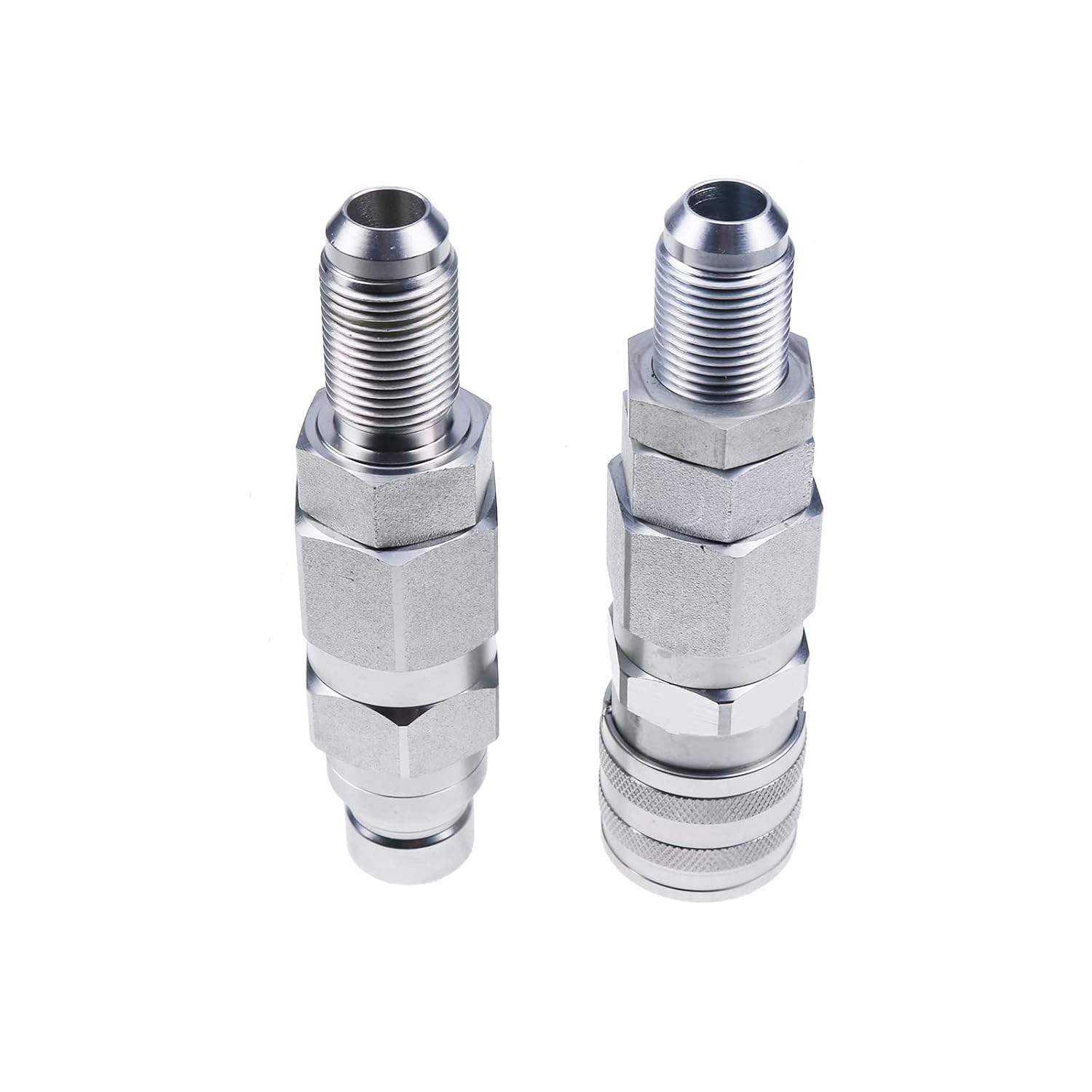 10 JIC Thread 1/2 Flat Face Hydraulic Quick Connect Coupler Set R563525