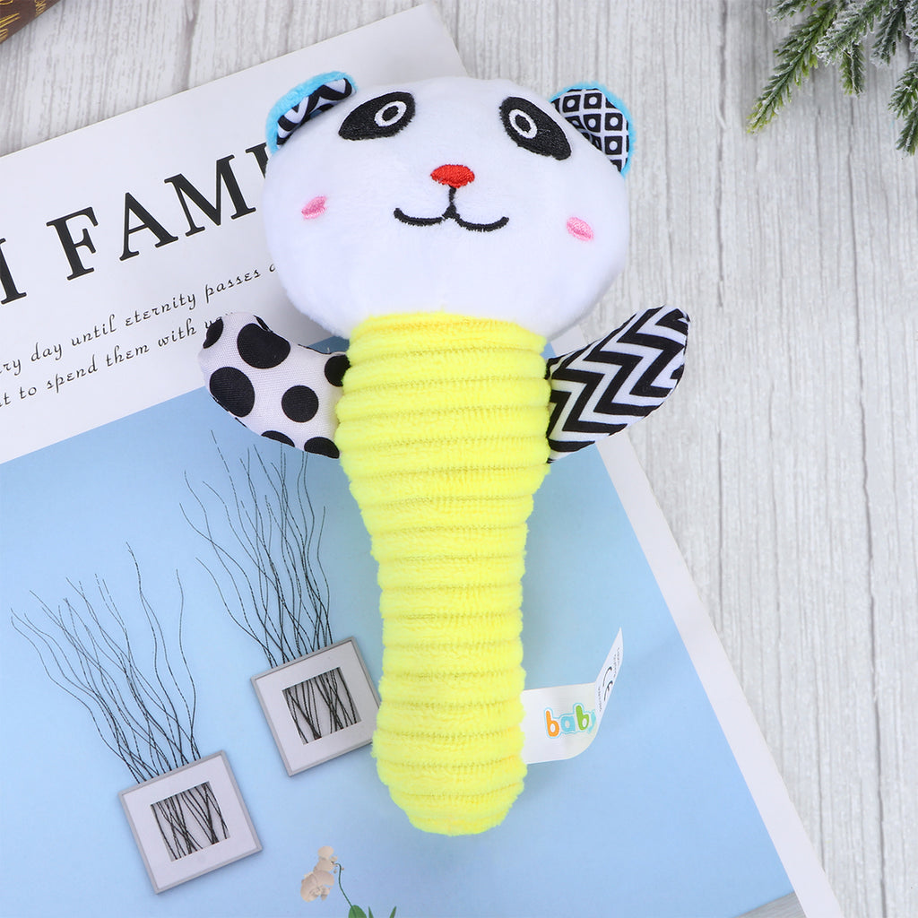 Baby Plush Toy Bell Soothing Educational Plush Toys (Bear Style) H7206