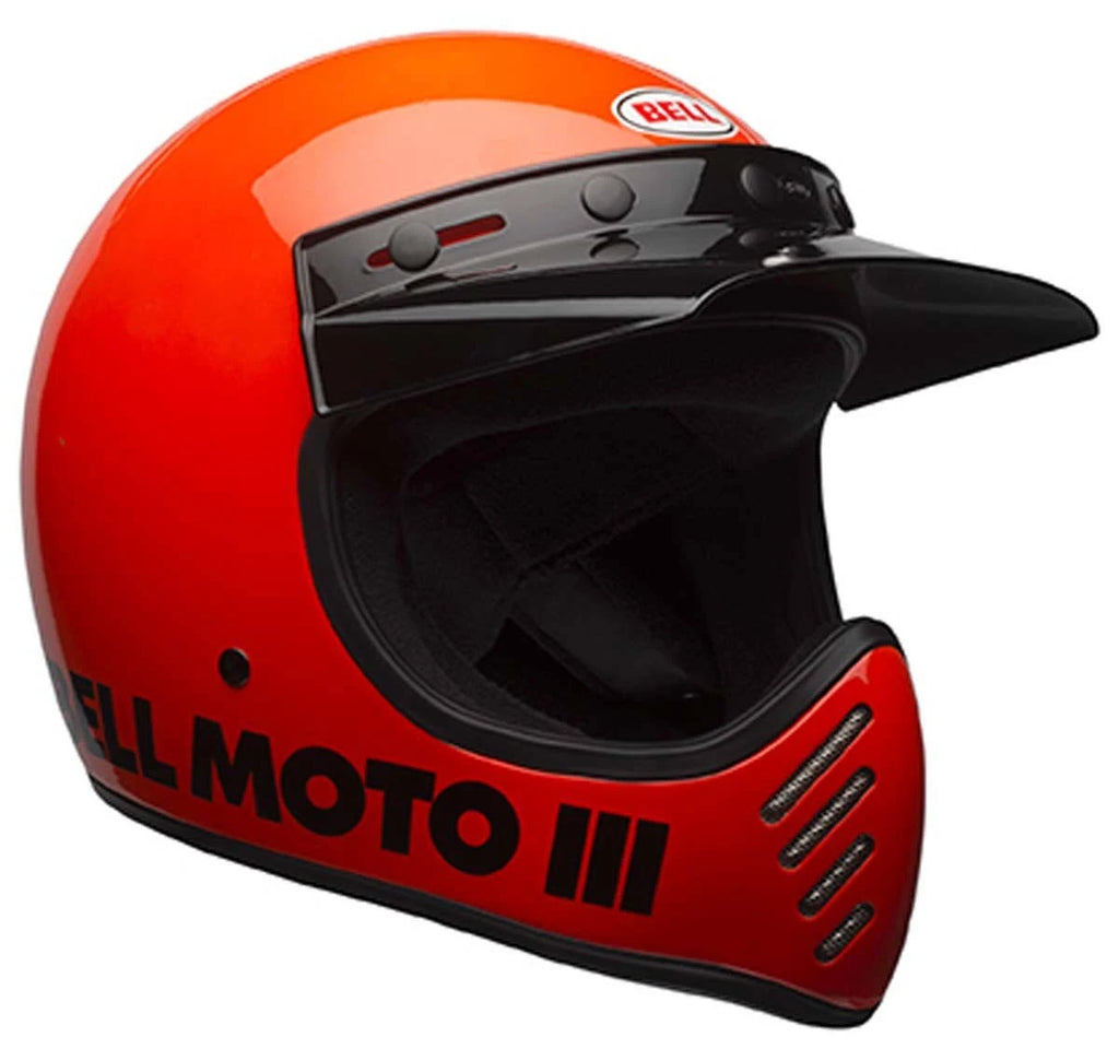 Matte/Gloss Blackout Moto-3 Helmet E6228
