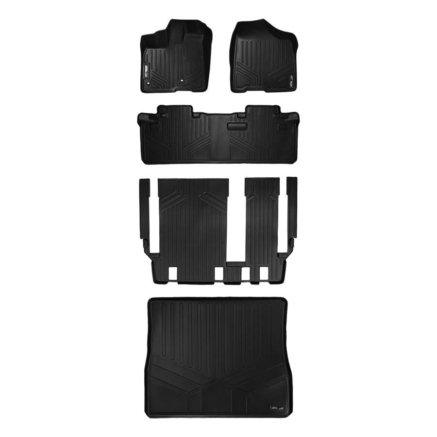 MAXLINER 1st, 2nd & 3rd Row Floor Mats & Extended Cargo Liner I813024