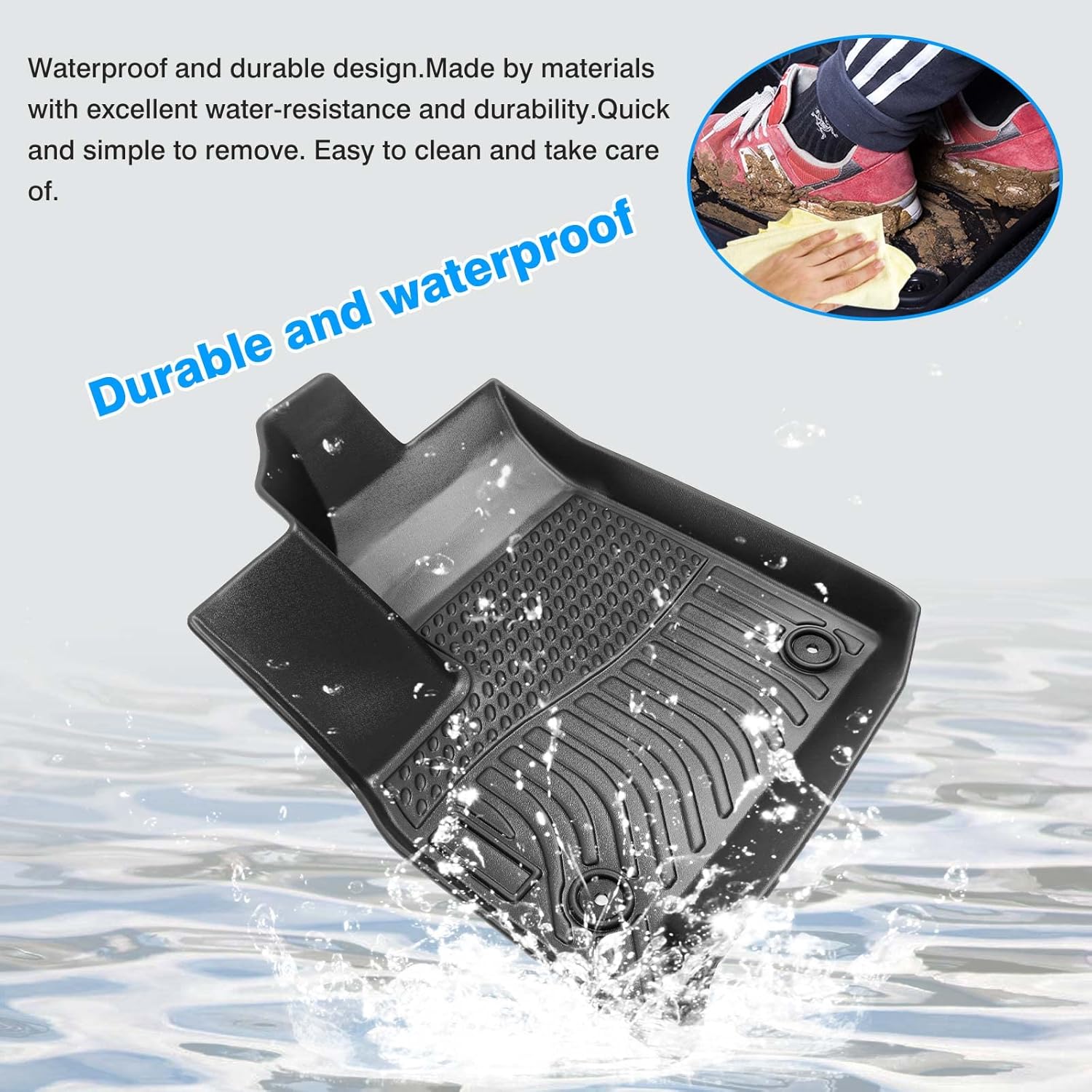 All Weather Heavy Duty Floor Mat for Chevrolet Traverse K4720