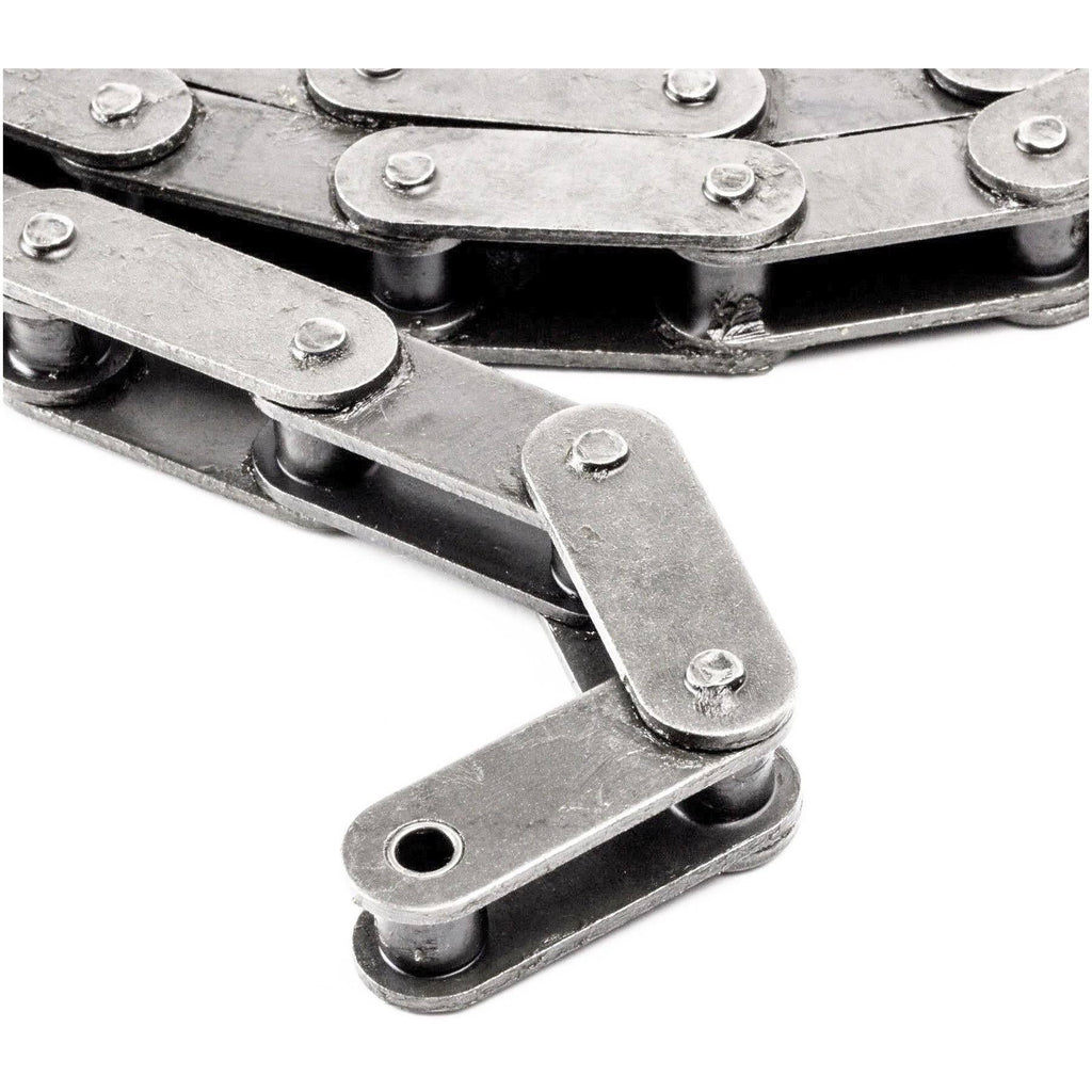 Heavy Duty Stainless Steel Roller Chain 10 Feet with 1 Connecting Link Y6595