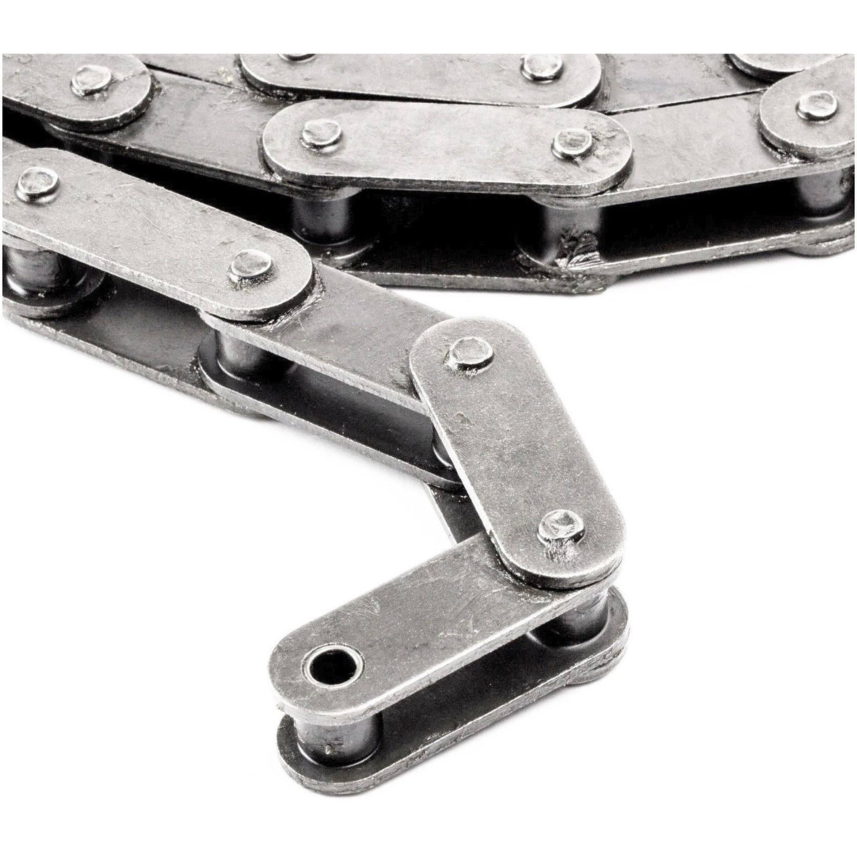 Heavy Duty Stainless Steel Roller Chain 10 Feet with 1 Connecting Link Y6595