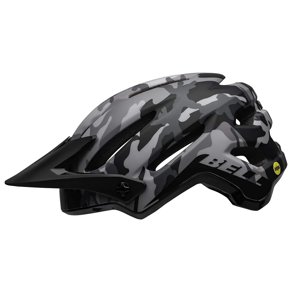Matte Gloss Black Camo MTB Bike Helmet R74433
