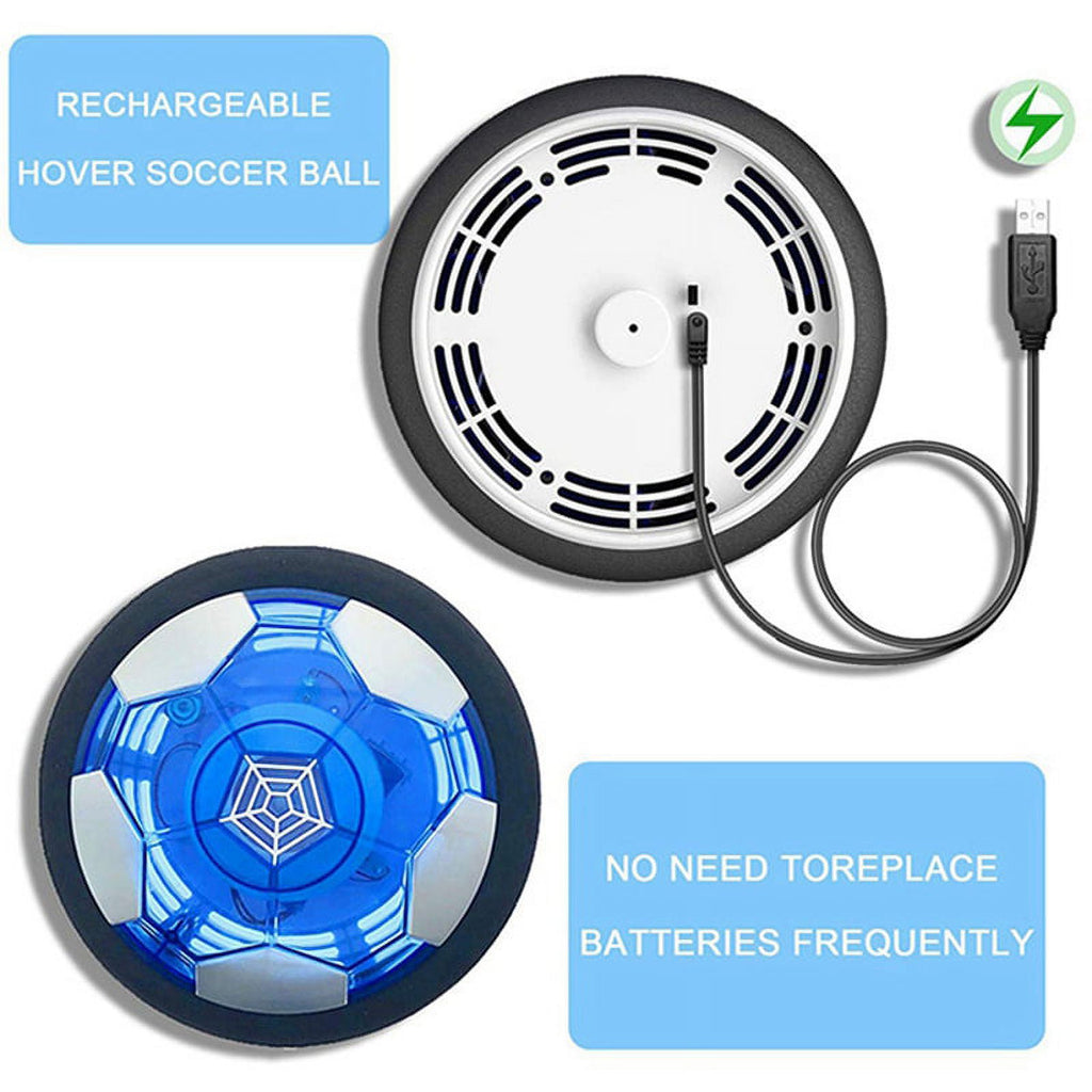 LED Hover Soccer Ball USB Charging Electric Air Cushion Indoor Toy L908900