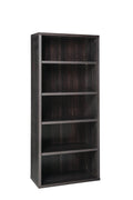 Black Walnut 5-Shelf Bookcase H40393