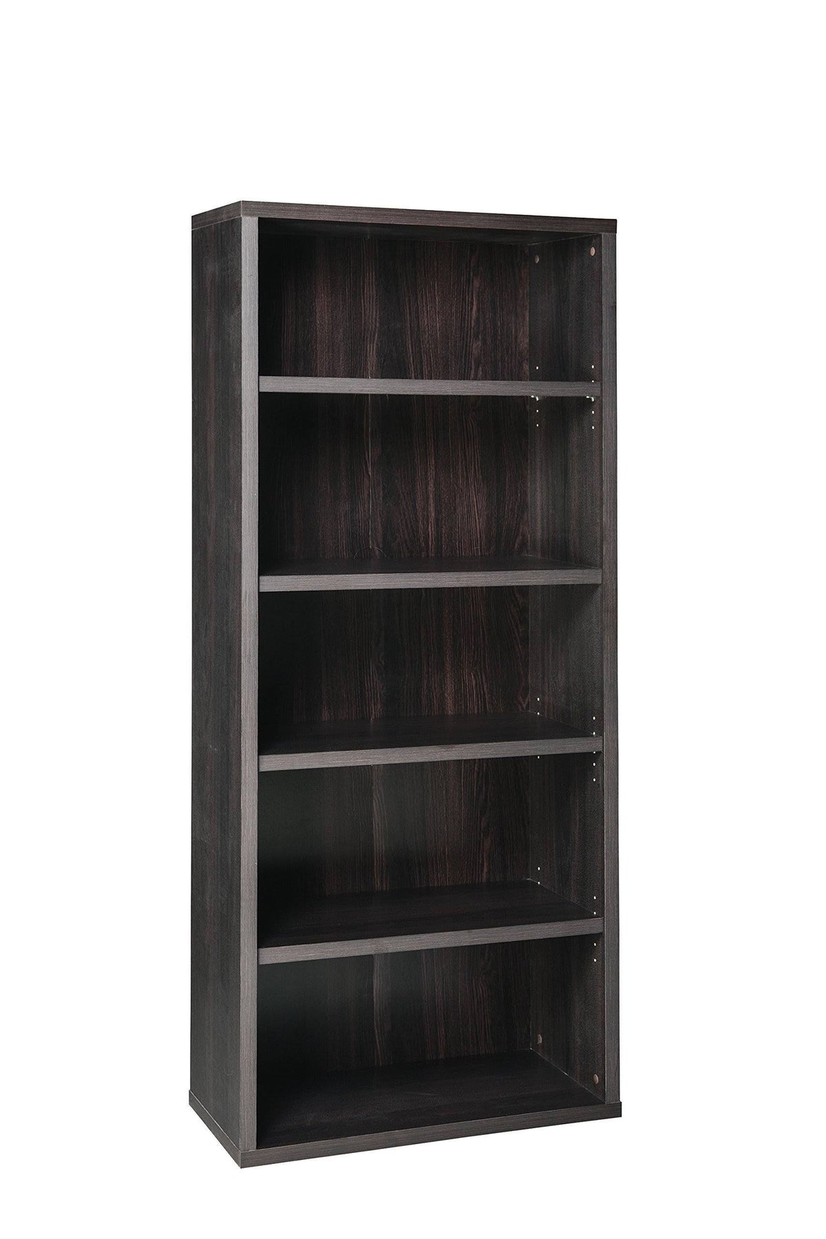 Black Walnut 5-Shelf Bookcase H40393