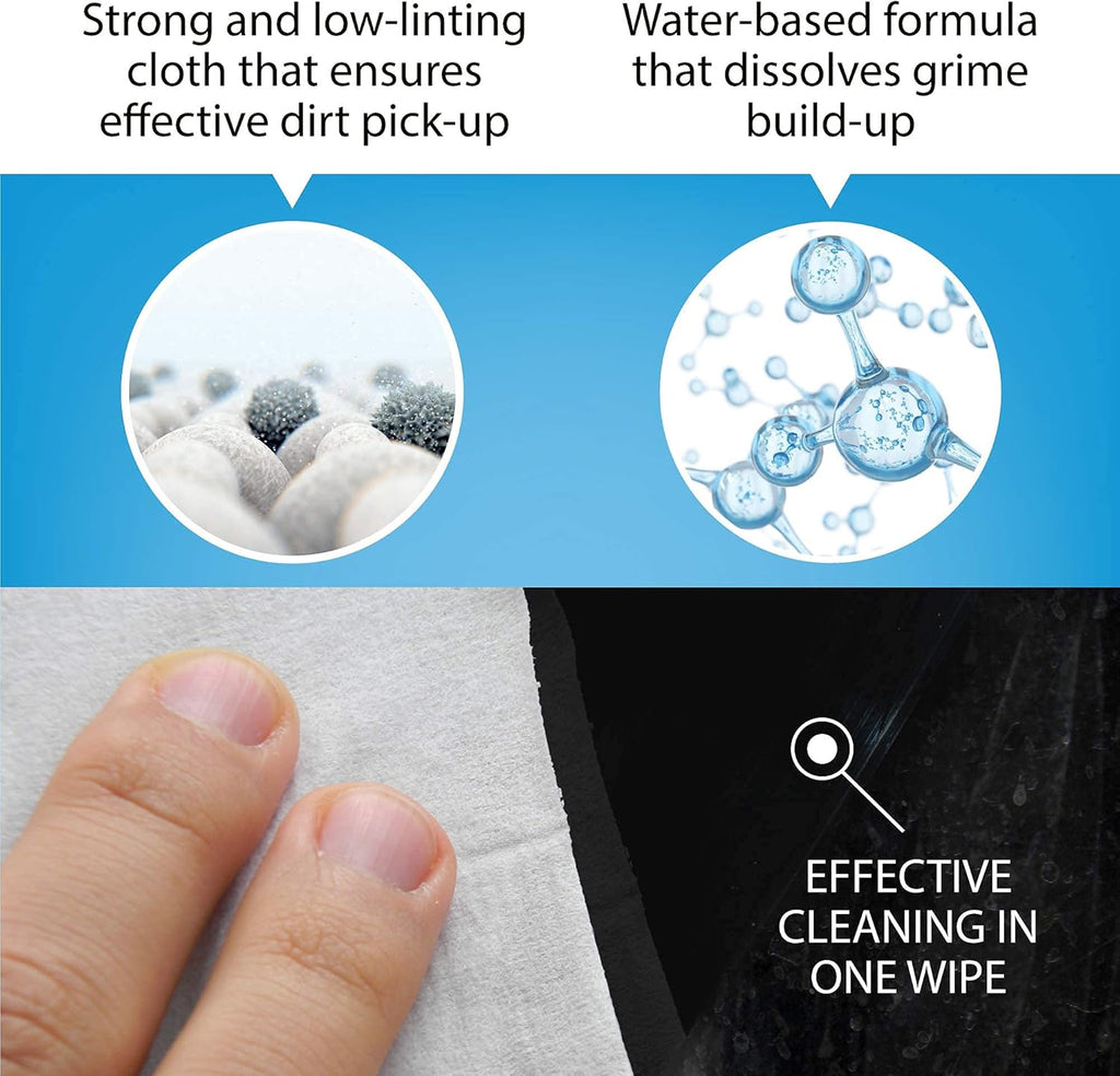 Screen Cleaning Wipes, 100 Wipes, Extra Large, Individually Wrapped, Pack of 2 N106