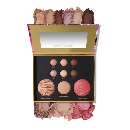 Full Size Baked Palette with Bronzer, Blush, Highlighter and 6 Eyeshadows E179316