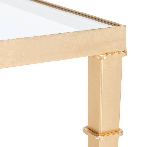 Gold Leaf Accent Table N68467