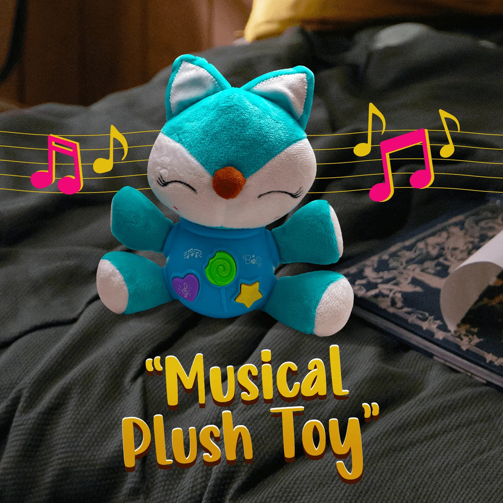 Fox Musical Stuffed Animal Baby Toy S746