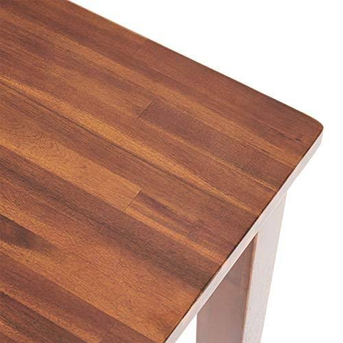 Acacia Wood Bar Height Table V435814