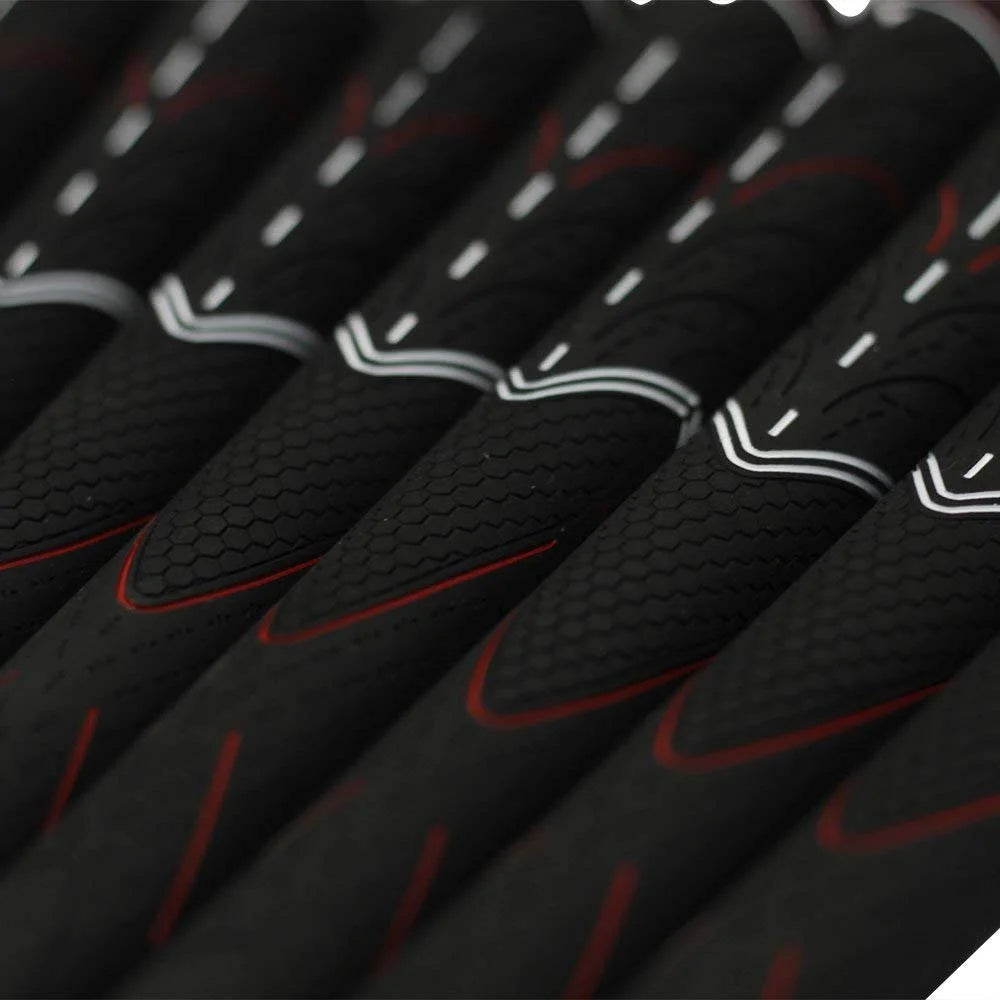 Midsize Black Golf Grips Kit with Grip Tape and Clamp Y81084