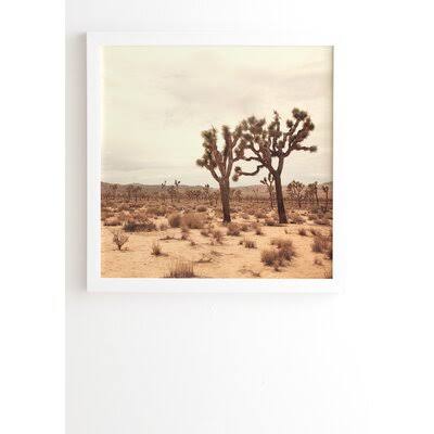 Beige Photographic on Wood Frame W2825