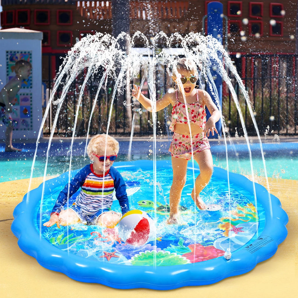 Inflatable Sprinkler Pad for Kids 2 Pieces U766