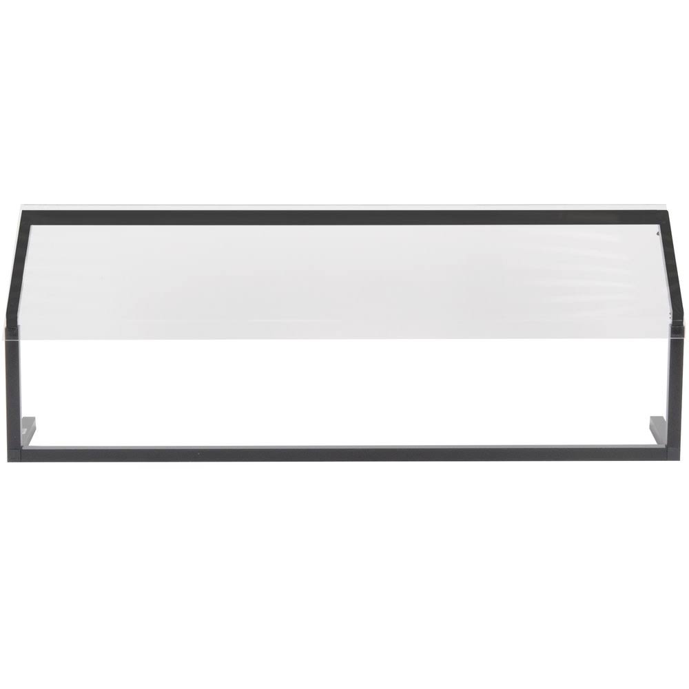 Black 60x22 Adjustable Sneeze Guard T4761