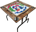 Mesa de Domino con Escudo Dominicano Z146