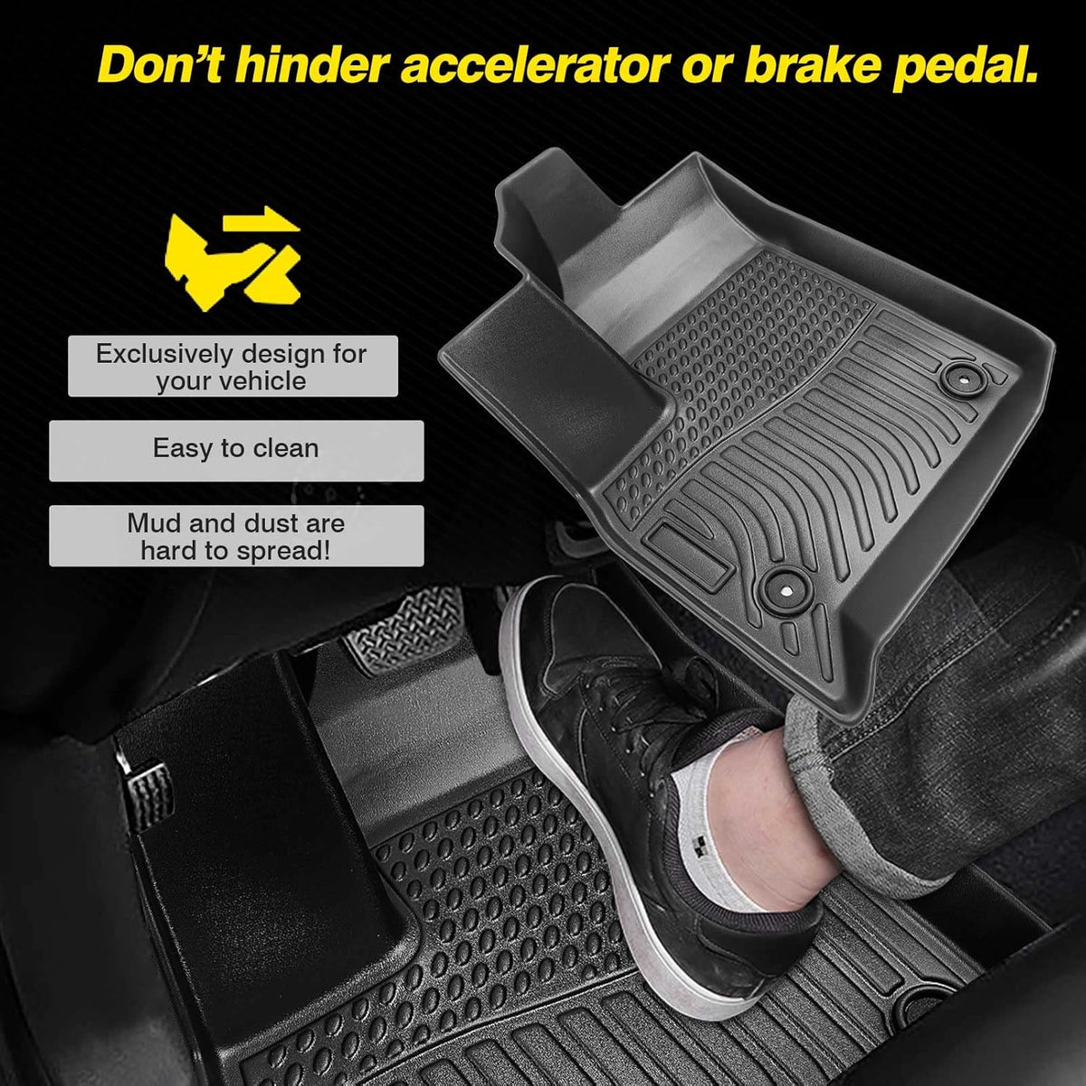 All Weather Heavy Duty Floor Mat for Chevrolet Traverse K4720