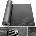 16.5ft x 3.3ft Heavy Duty Rubber Garage Floor Mat Roll N930829
