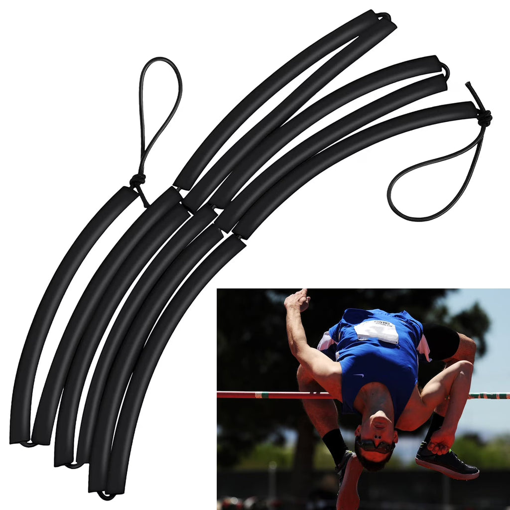 High Jump Bungee Elastic Crossbar Foam Track rope O633008