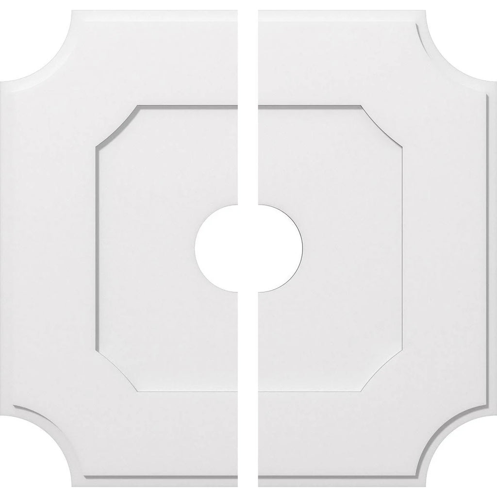 Contemporary PVC Ceiling Medallion Two Piece A269